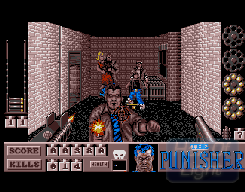 The Punisher (Amiga) ingame