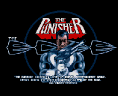 The Punisher (Amiga) splash screen