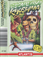 Amstrad Escape From Khoshima inlay
