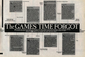 The Games That Time Forgot feature