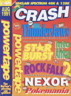 Crash Aug 1991 inlay