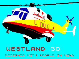 Westland 30 loading screen