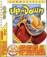 C64 Up 'n Down inlay