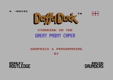 Daffy Duck C64 screenshots