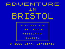 Adventure In Bristol loading screenshot