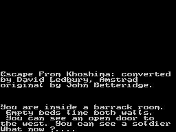 Escape From Khoshima screenshot