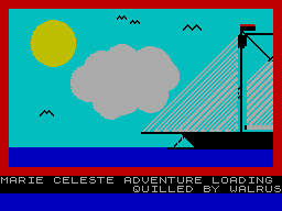 Marie Celeste Adventure loading screenshot