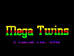 Mega Twins splash screen