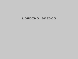 Skidoo loading screen