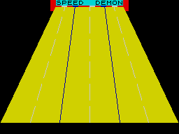 Speed Demon mockup screen
