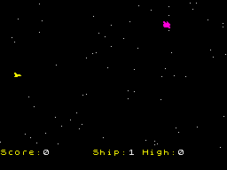 Star-Ship in game screen