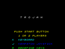 Trojan control select screenshot